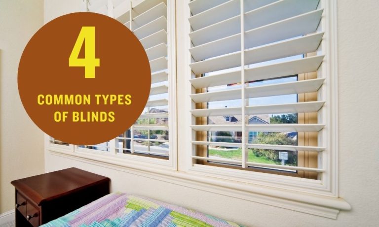 4 Common Types of Blinds